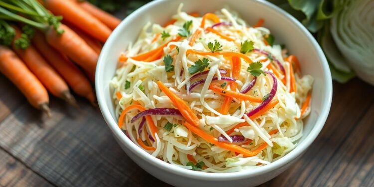 surówka z białej kapusty w zalewie słodko kwaśnej